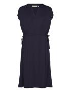 Kasialiw Maxi Dress Polvipituinen Mekko Navy InWear