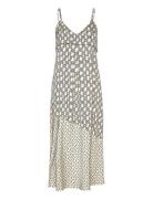 Philippa - Mini Abstract Logo Polvipituinen Mekko Grey Day Birger Et M...