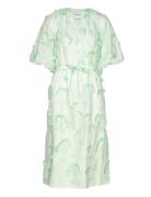 Cristy - Blooming Fringes Polvipituinen Mekko Green Day Birger Et Mikk...