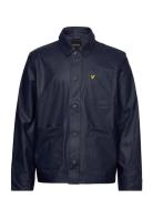 Rubberised Work Jacket Ohut Takki Navy Lyle & Scott