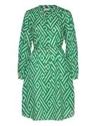 Dress Marissa Voile Polvipituinen Mekko Green Lindex