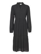 Kadorte Dress Polvipituinen Mekko Black Kaffe