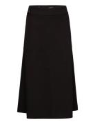 Soft Suiting Lunar Skirt Pitkä Hame Black Mads Nørgaard