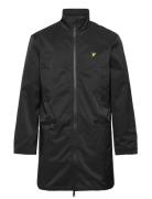 Funnel Neck Mac Ohut Pitkä Takki Black Lyle & Scott