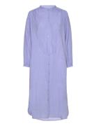 Lauren Shirtdress Chambray Polvipituinen Mekko Blue Moshi Moshi Mind