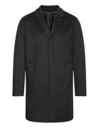 Slhdan Wool Coat O Villakangastakki Pitkä Takki Black Selected Homme