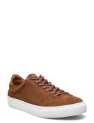 Type - Cognac Suede Matalavartiset Sneakerit Tennarit Brown Garment Pr...