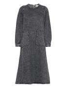 Lucas Dress Polvipituinen Mekko Grey Lollys Laundry