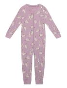 Pyjamas Bunny At Back Pyjama Sie Jumpsuit Haalari Purple Lindex