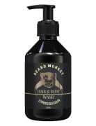 Hair & Body Wash Lemongrass Suihkugeeli Nude Beard Monkey