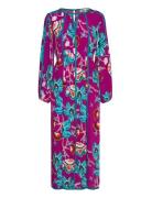 Dvf Scott Dress Polvipituinen Mekko Pink Diane Von Furstenberg