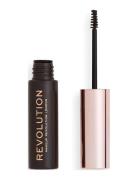 Revolution Brow Gel Dark Brown Kulmageeli Meikki Brown Makeup Revoluti...