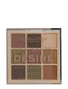 Revolution Ultimate Desire Shadow Palette Stripped Khaki Luomiväri Pal...