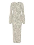 Iriagz Long Dress Polvipituinen Mekko White Gestuz