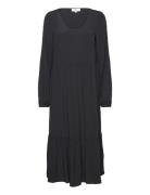 Rosildann Dress Polvipituinen Mekko Black Noa Noa