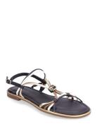 Women Sandals Matalapohjaiset Sandaalit Blue Tamaris