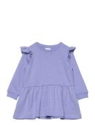 Nmfbibbi Sweat Dress Unb Dresses & Skirts Dresses Casual Dresses Long-...