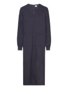 Soft Suiting Gweneth Dress Polvipituinen Mekko Navy Mads Nørgaard