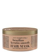 Brazilian Keratin Smooth Hair Mask Hiusnaamio Nude Ogx