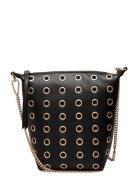 Evaline Eyelet Crossbody Bags Crossbody Bags Black AllSaints