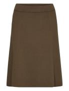 Heavy Knit Skirts Polvipituinen Hame Brown Marc O'Polo