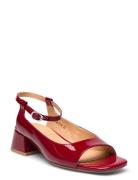 Shoe Matalapohjaiset Sandaalit Burgundy Sofie Schnoor