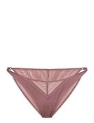 High Leg Tanga Alushousut Brief Tangat Pink Calvin Klein