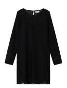 Katina Dress Lyhyt Mekko Black Once Untold