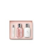 Gift Set Travel Delicious Rhubarb & Rose Kylpysetti Ihonhoito Nude Mol...