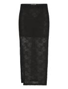 Slim Skirt Polvipituinen Hame Black Sofie Schnoor