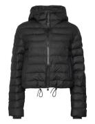 Lohja Short Puffer Jacket W3T2 Vuorillinen Takki Topattu Takki Black R...