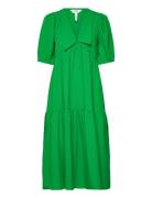 Objalaia 2/4 Long Dress A Div Polvipituinen Mekko Green Object