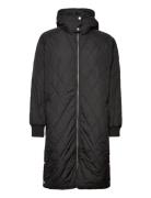 Ektraiw Hood Coat Tikkitakki Black InWear