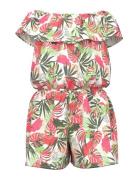 Nmfvinaya Ss Playsuit F Jumpsuit Haalari Multi/patterned Name It