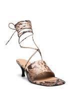 Lace Up Sandals Korolliset Sandaalit Beige Filippa K