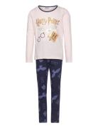 Pyjalong Pyjamasetti Pyjama Multi/patterned Harry Potter