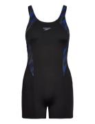 Womens Hyperboom Splice Legsuit Uimapuku Uima-asut Black Speedo