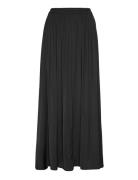 Mschsandeline Maluca Skirt Pitkä Hame Black MSCH Copenhagen