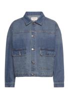 Fqenny-Jacket Farkkutakki Denimtakki Blue FREE/QUENT