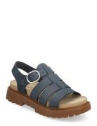 Clairemont Way Fisherman Sandal Dark Blue Nubuck Matalapohjaiset Sanda...