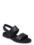 Chicago Riverside Backstrap Sandal Black Matalapohjaiset Sandaalit Bla...