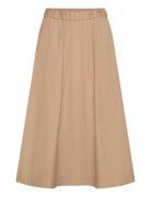 Lightweight Chino Skirt Polvipituinen Hame Beige GANT