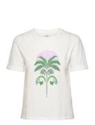 Velu Tee-Shirt Pyjama Top Toppi Cream Etam