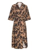 Sahani Dress 15151 Polvipituinen Mekko Brown Samsøe Samsøe