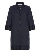 Ninette Dress Lyhyt Mekko Navy BUSNEL