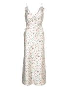 Olea Maxi Dress Maksimekko Juhlamekko White Bardot