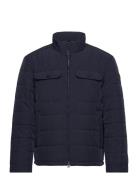 Channel Quilted Jacket Tikkitakki Blue GANT