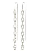 Live Recycled Chain Earrings Korvakoru Korut Silver Pilgrim