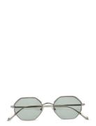 Sunrise Green Aurinkolasit Silver Corlin Eyewear