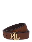 Fl Grn Pb/Fl Grn Pb-Rev Lrl 30-Blt- Vyö Brown Lauren Ralph Lauren
